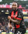 Ghana's Antoine Semenyo helps Bournemouth stun City