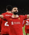 Mohamed Salah nets to go top of Premier League Golden Boot race