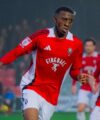 Sierra Leone's Tyrese Fornah nets first Salford's goal