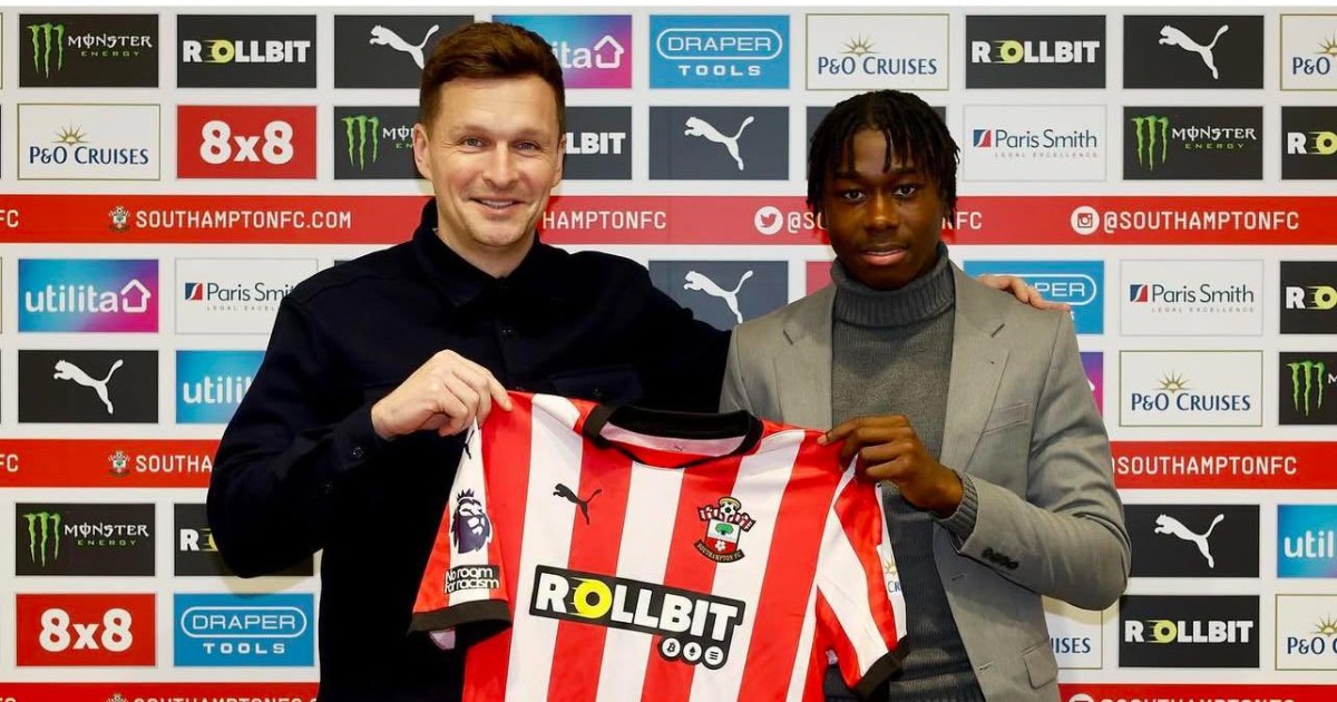 Sierra Leone's Moses Sesay pens first Pro contract at Southampton