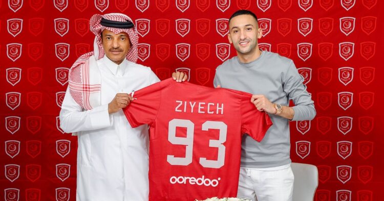 Moroccan Hakim Ziyech pens Al Duhail deal in qatar