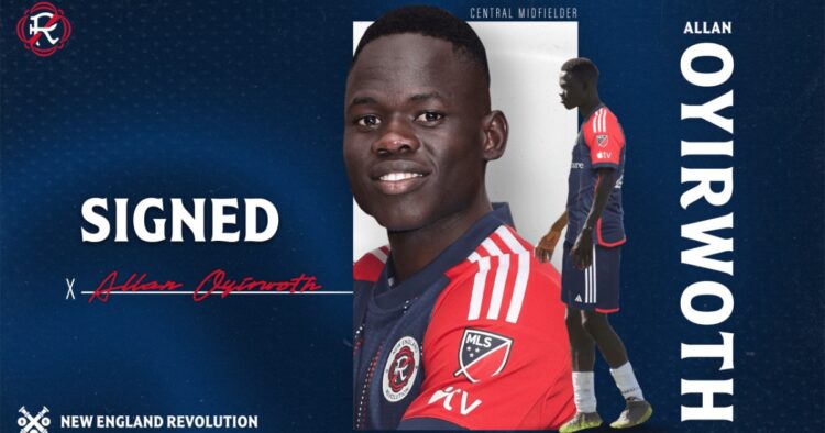 Ugandan prospect Allan Oyirwoth pens New England Revolution deal