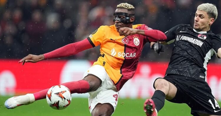 Victor Osimhen nets as Galatasaray bow out of Euroepa League