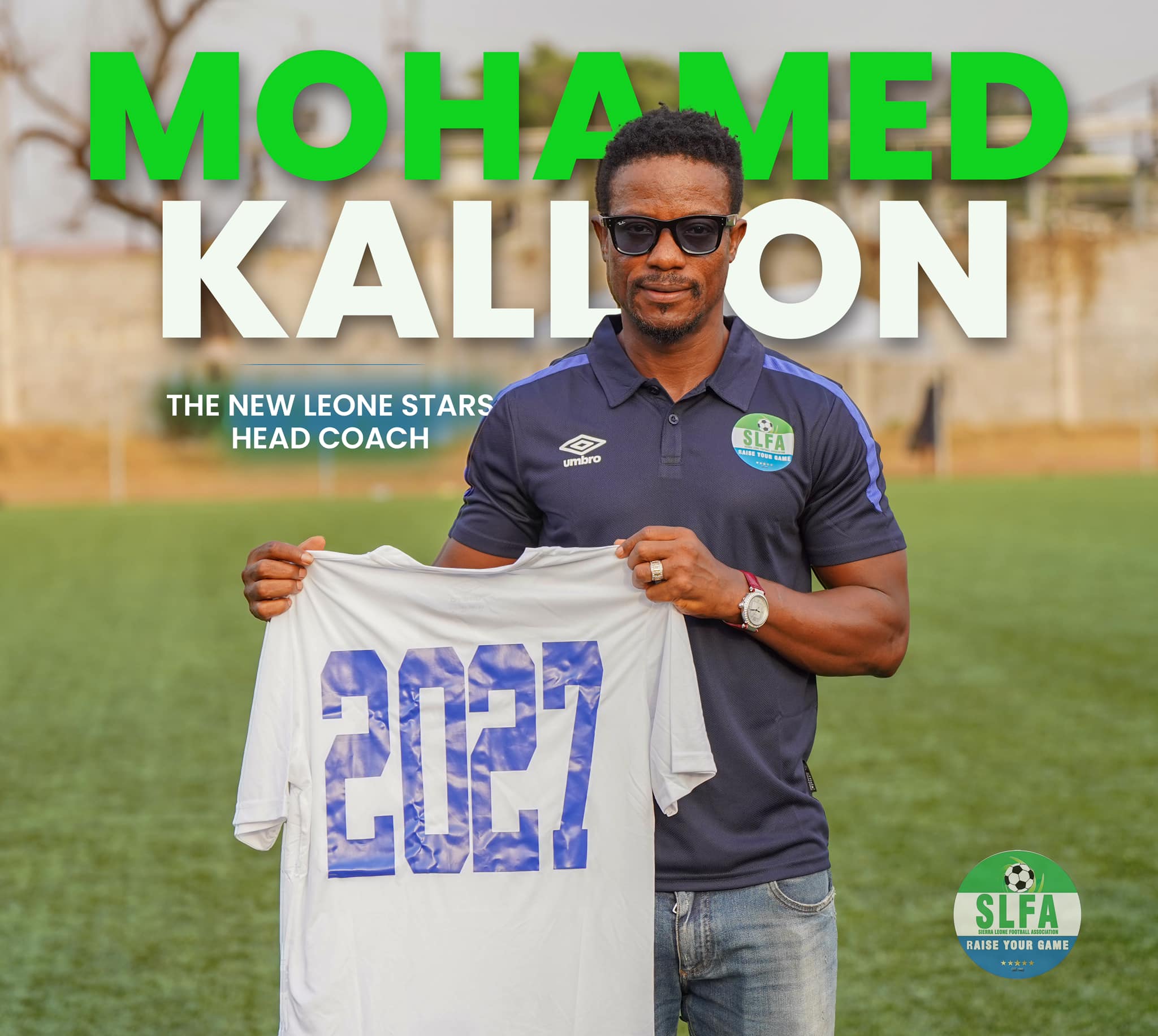 Mohamed Kallon has been appointed as the head coach of the Sierra Leone national team