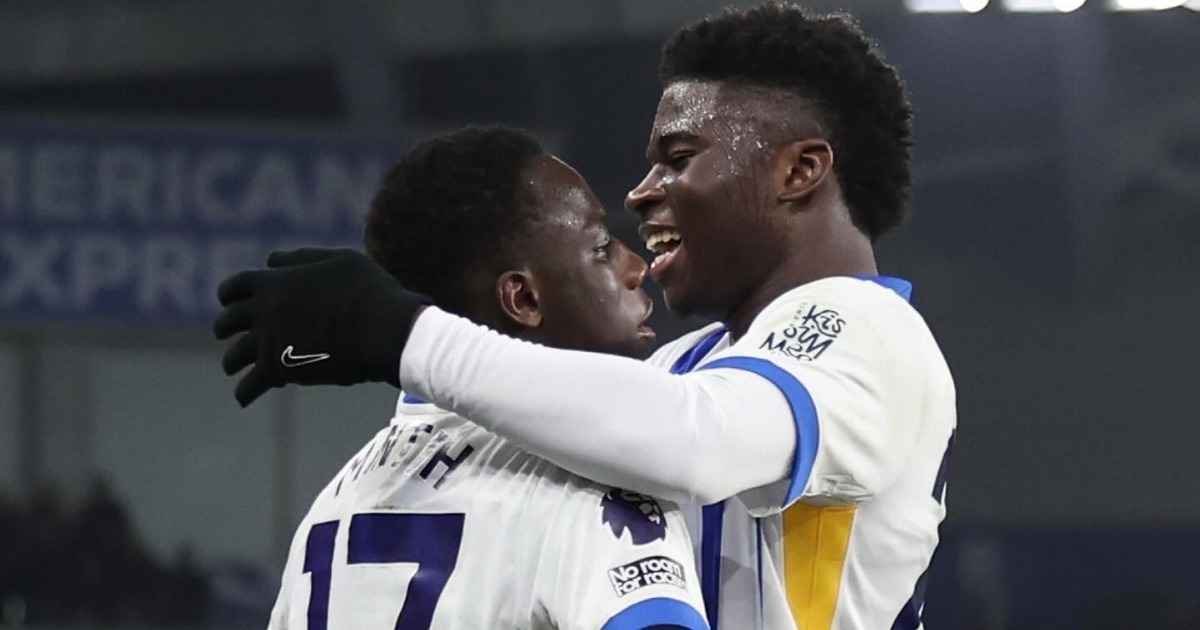 Gambia’s Yankuba Minteh’s brace helps Brighton stun Chelsea