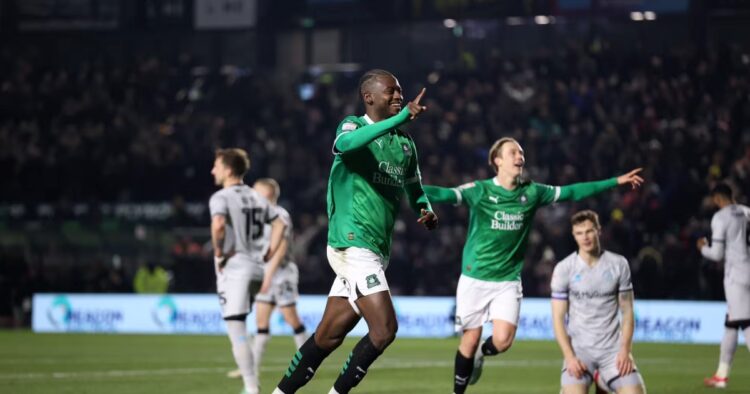 Mustapha Bundu nets as Plymouth Argyle thrash Millwall