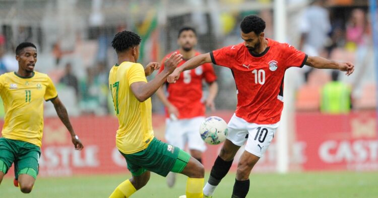 South Africa and Egypt share CHAN qualifier spoils at Free State Stadium