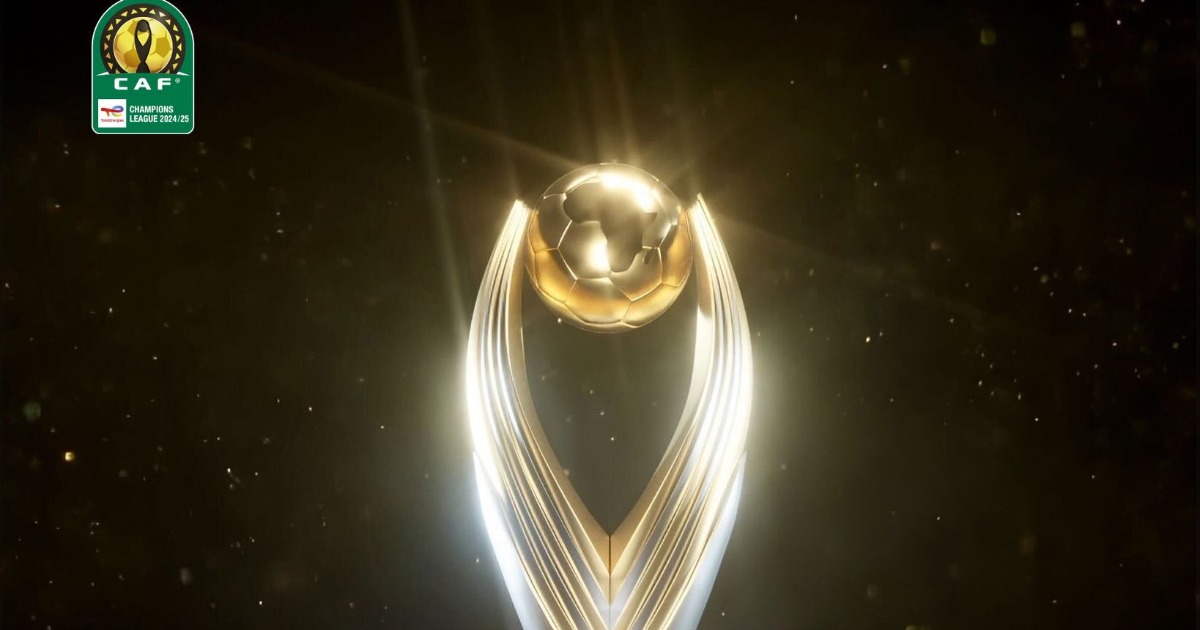 CAF unveils new revamped TotalEnergies Champions League Trophy