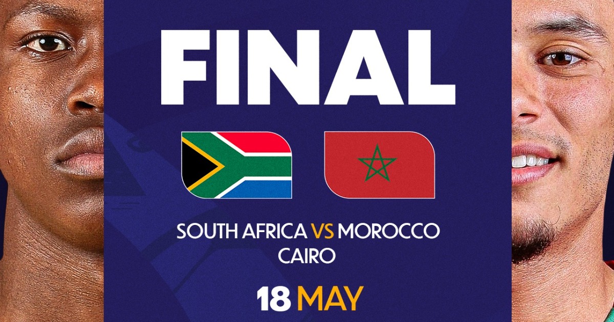 South Africa and Morocco set for intriguing U20 AFCON final