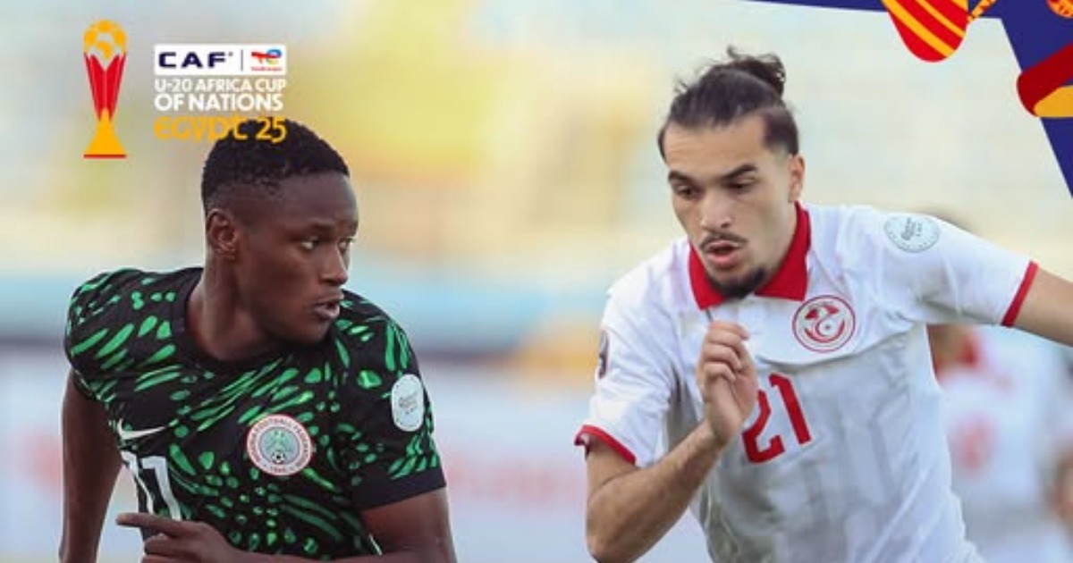 Nigeria start U20 AFCON with a win over Tunisia