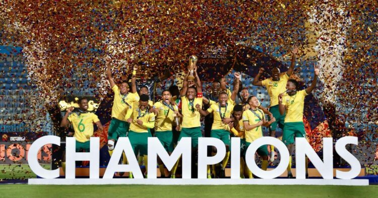 South Africa lift U-20 AFCON champions for the first time in their history