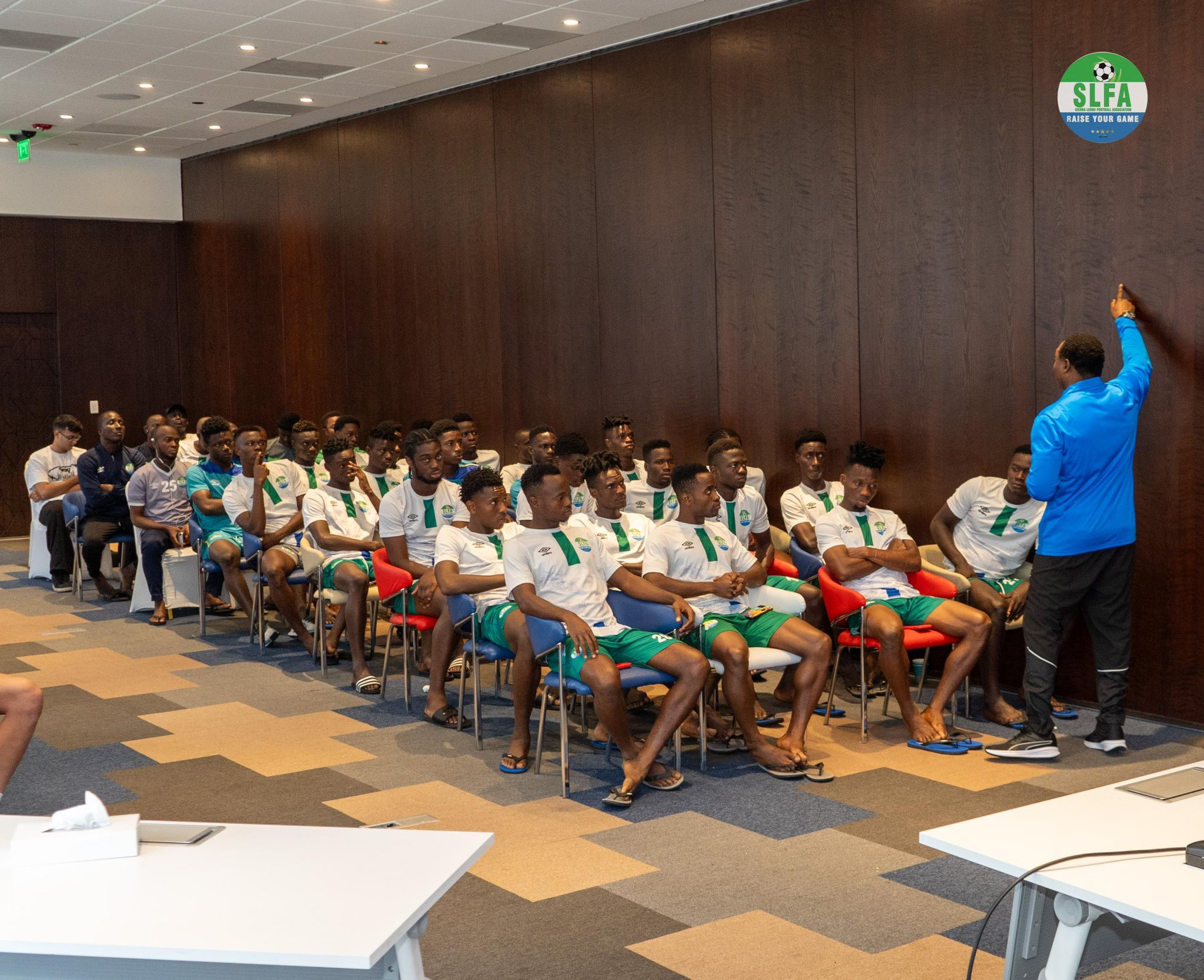 Emphasizing mental preparation and future planning, the session aimed to equip young footballers for life beyond their playing careers.