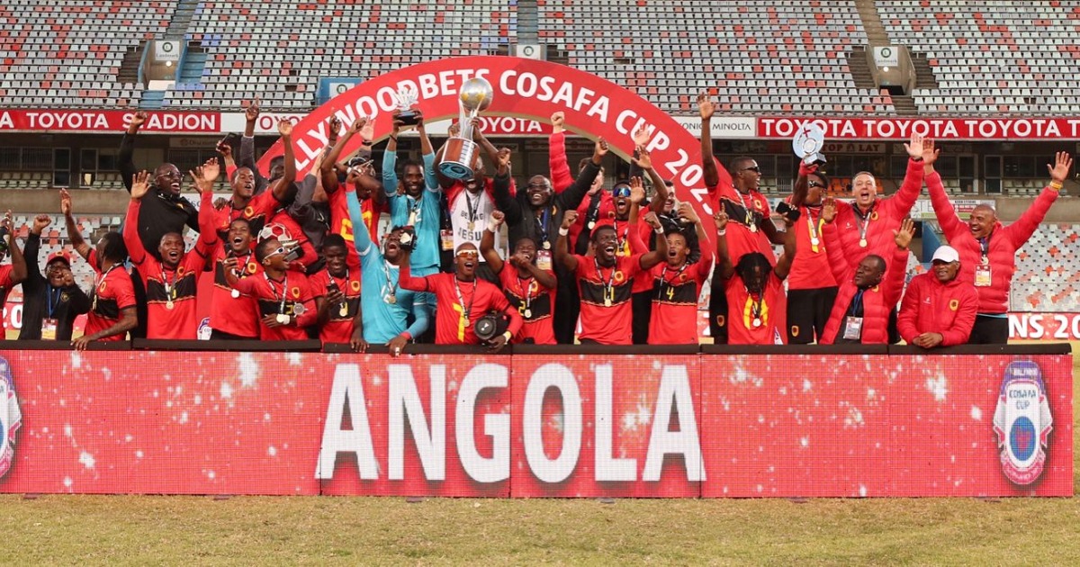 Angola win COSAFA region title for second consecutive year