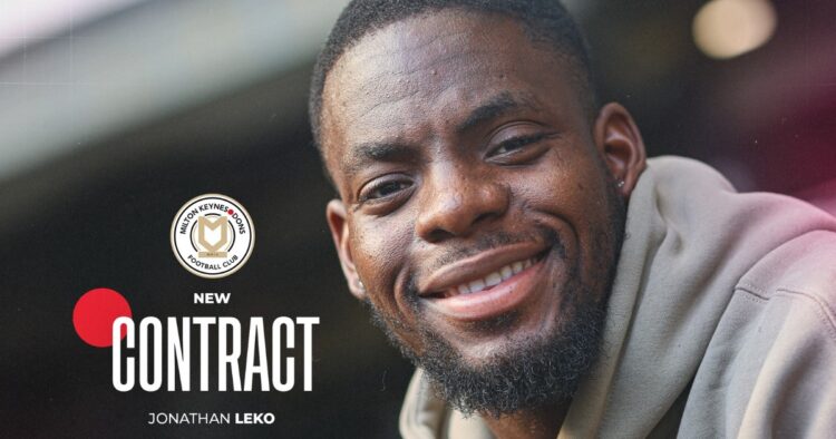 New MK Dons deal for Kinshasa-born Jonathan Leko