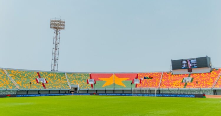 The newly renovated Burkina Faso's August 4th Stadium