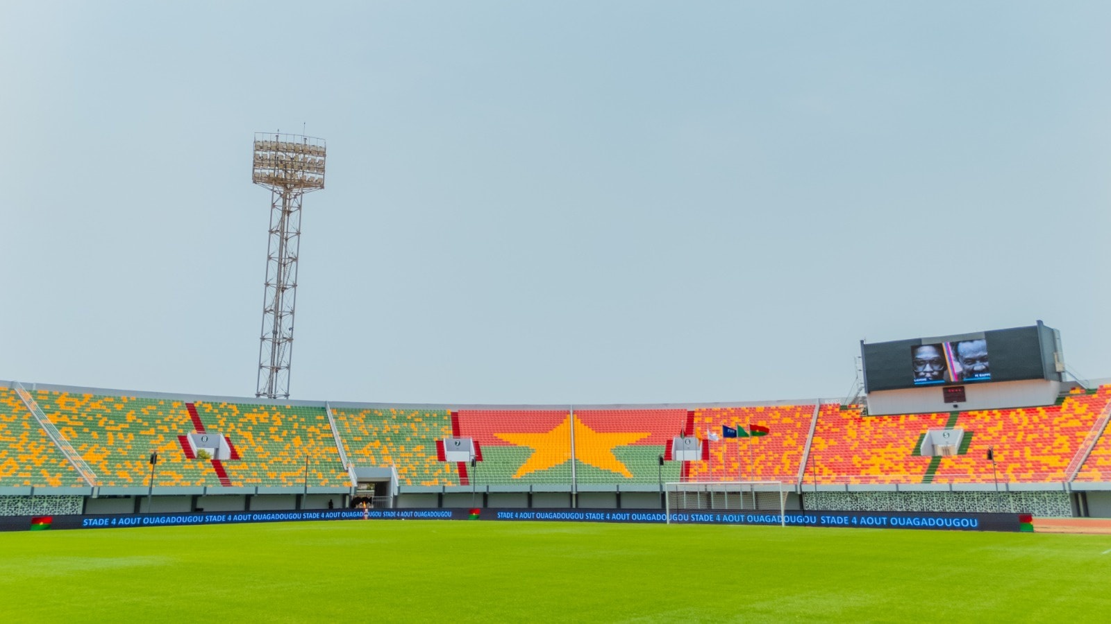 The newly renovated Burkina Faso's August 4th Stadium