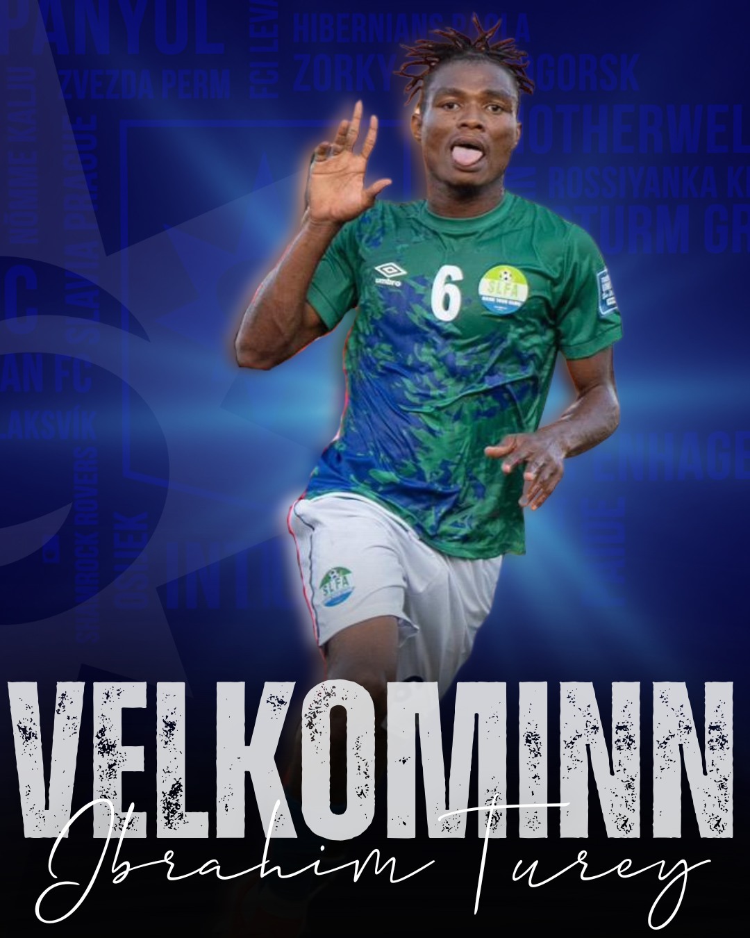 Midfielder Ibrahim Turay pens deal with Iceland top-tier side Stjarnan