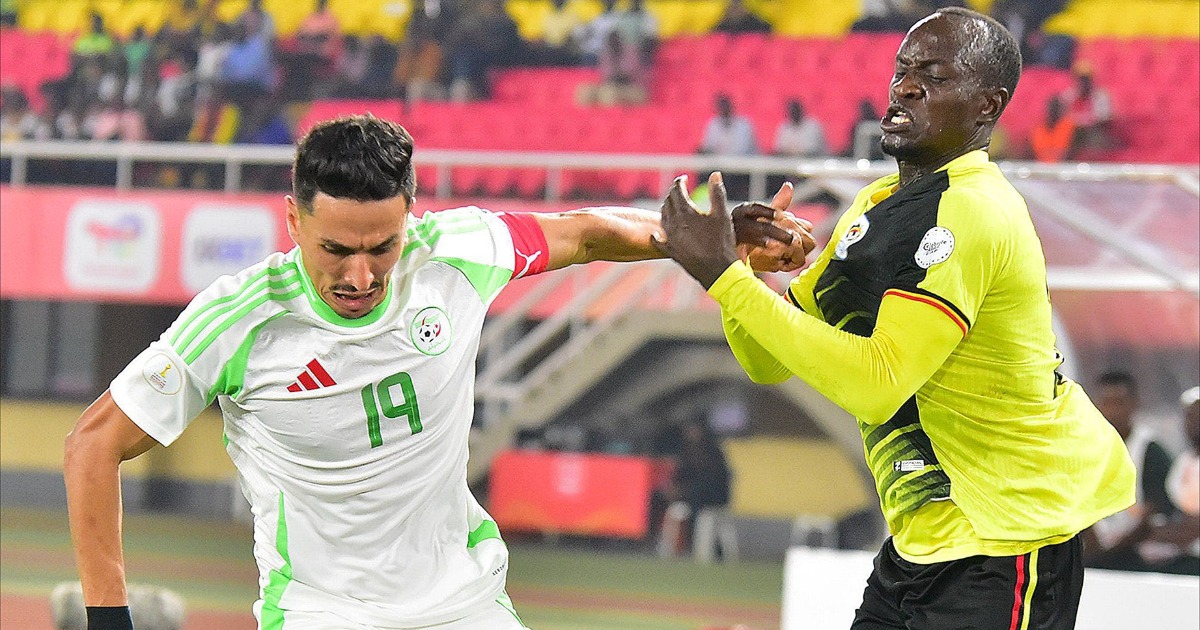 Algeria ease past co-hosts Uganda in Group C opener