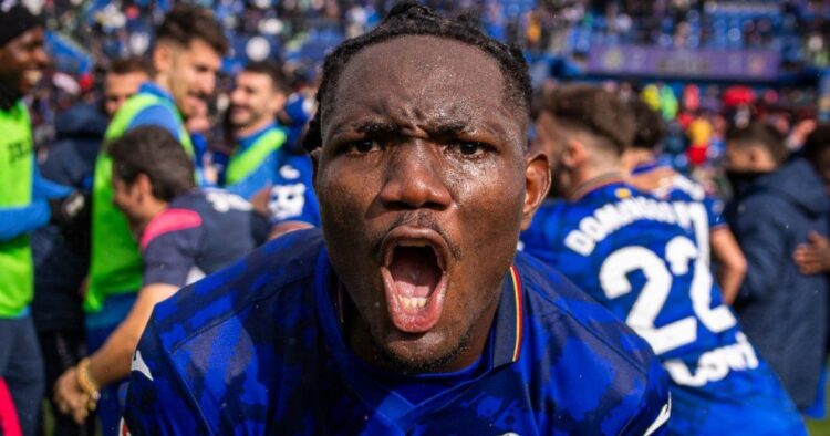Getafe's Christantus Uche named in Nigeria squad for World Cup Qualifiers