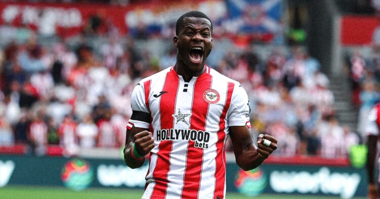 Burkina Faso's Dango Ouattara's nets debut goal for Brentford