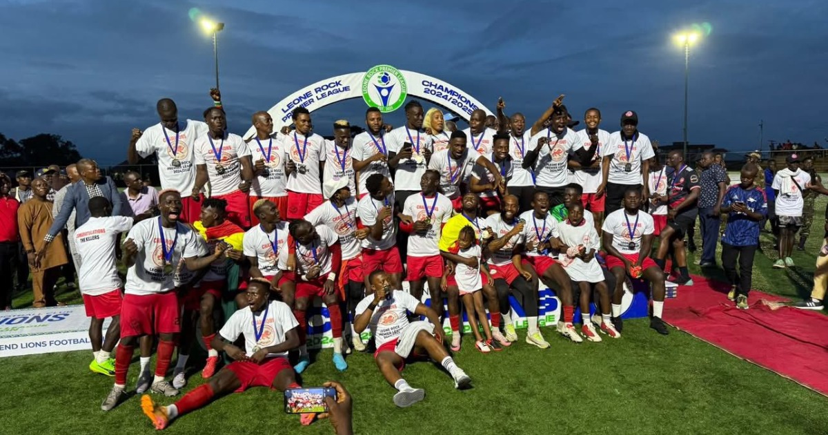 East End Lions crowned Sierra Leone 24/25 League Champions