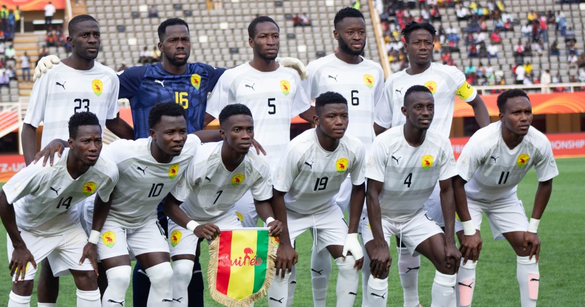 Guinea and Algeria battle in an exciting Group C contest in Kampala