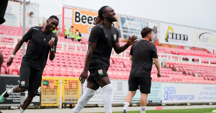 Attacker Idriss Kanu features in Barnet's first win of the season