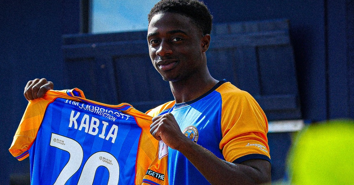 Arsenal’s winger Ismeal Kabia joins Shrewsbury Town on loan