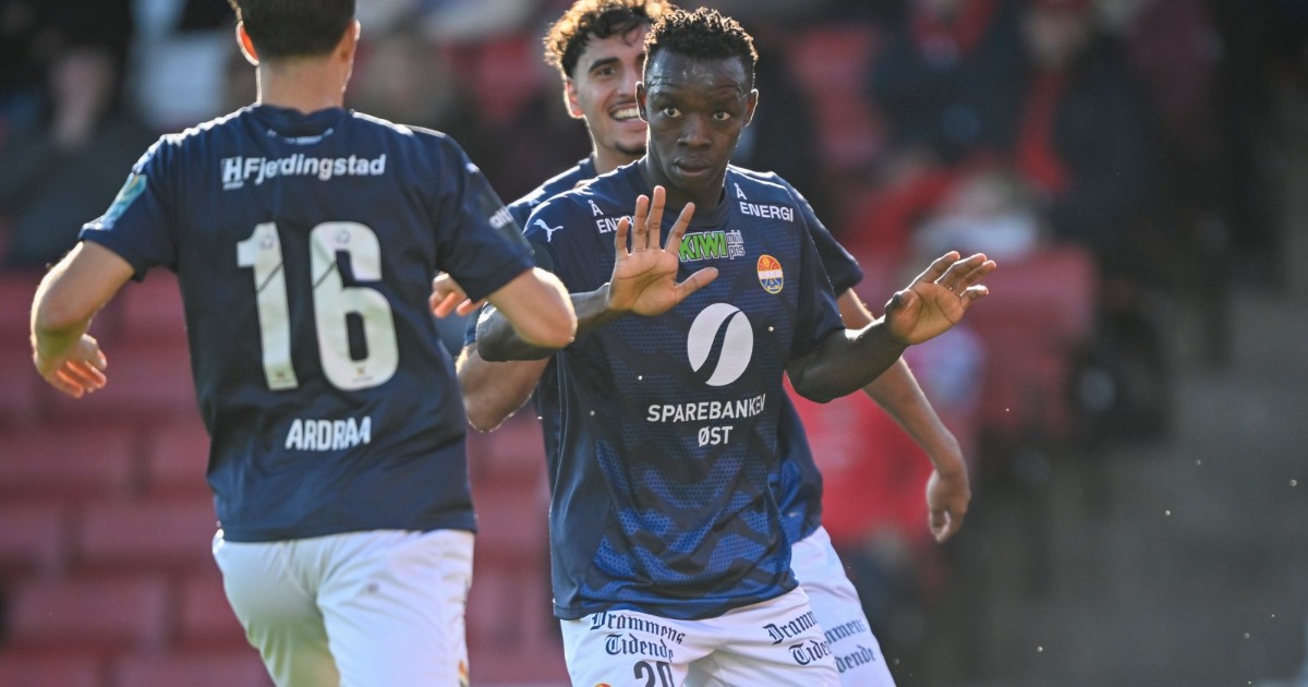 Alie Conteh opens his Strømsgodset account in draw against Bryne