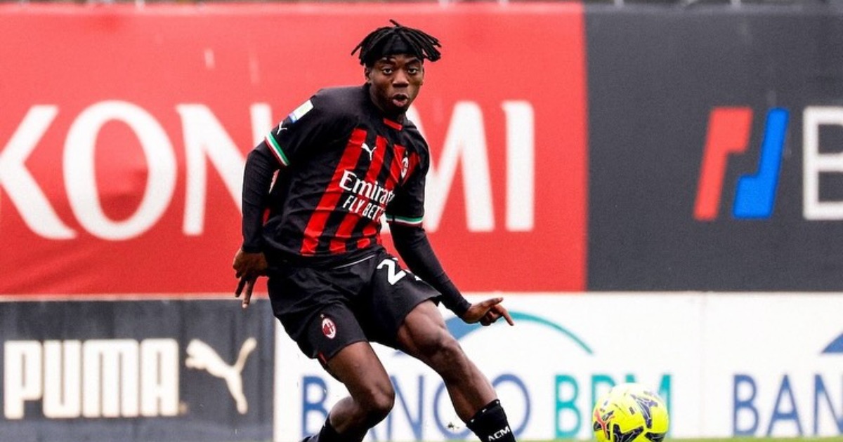 Nigerian U20 international Victor Eletu extends AC Milan contract
