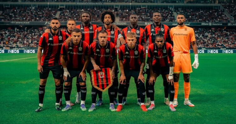 Juma Bah's Nice kick off UEFA Europa League against Roma