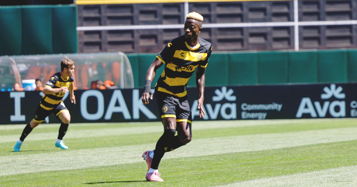 Striker Augustine Williams named to USL Player of the Week