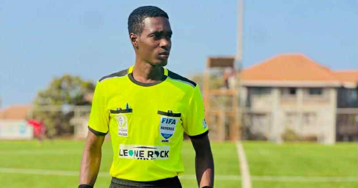 Sierra Leone’s referee Sulaiman Santio Kamara to officiate WAFU A final in Mali