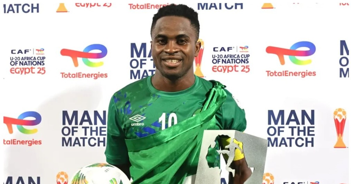 Sierra Leone’s Momoh Kamara makes CAF Young Player of the Year shortlist