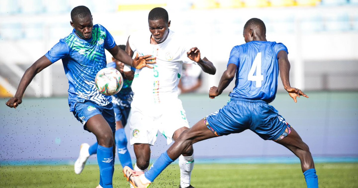 Sierra Leone and Senegal split rewards in U17 WAFU qualifying opener