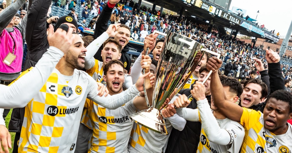 Striker Augustine Williams and Pittsburgh Riverhounds win USL title