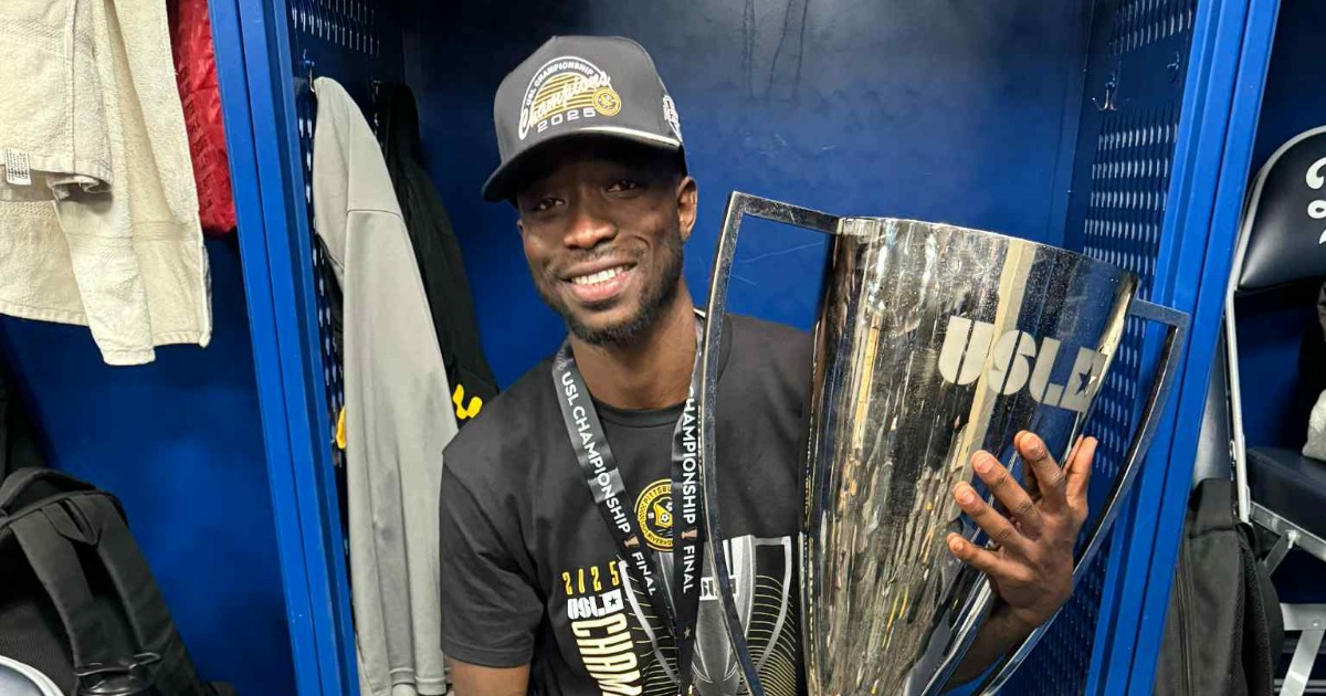 Striker Augustine Williams and Pittsburgh Riverhounds win USL title