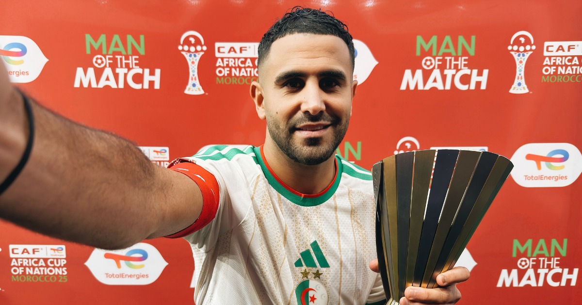 Riyad Mahrez scores twice as Algeria thrash Sudan