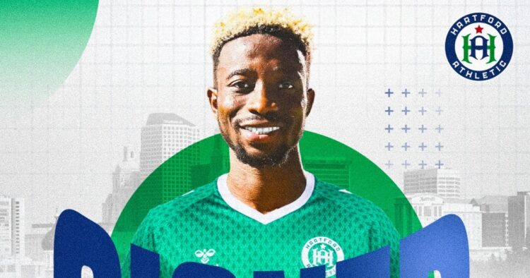 New adventure for Sierra Leone striker Augustine Williams at Hartford Athletic