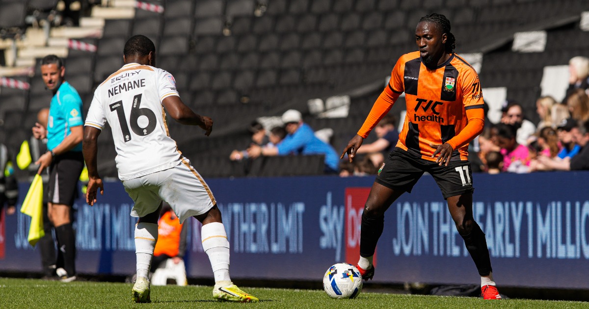 Idris Kanu on target as MK Dons suffer a home defeat to Barnet