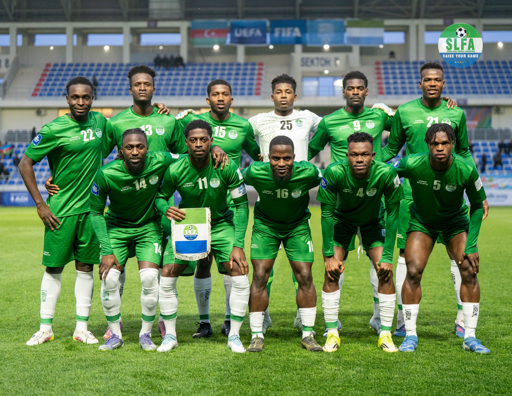 Mamadou Wurie Jalloh makes Sierra Leone debut