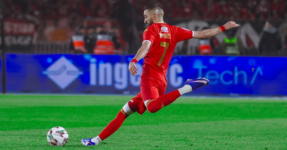 Moroccan Hakim Ziyech opens his Wydad Athletic Club account