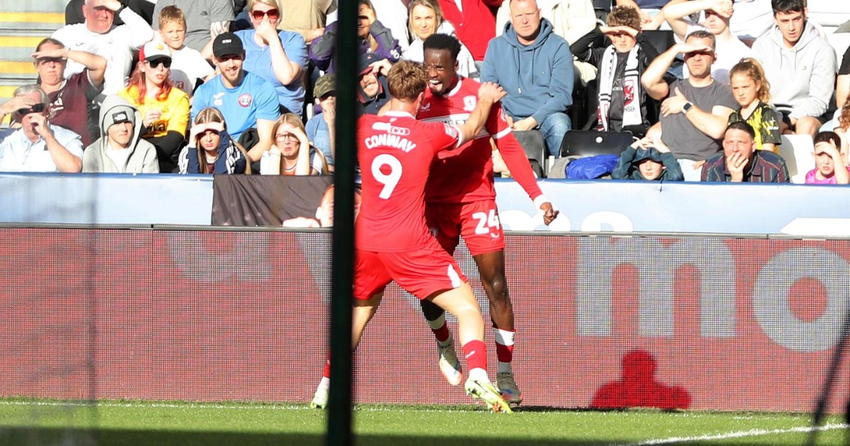 Alex Bangura scores in Middlesbrough’s draw at Swansea