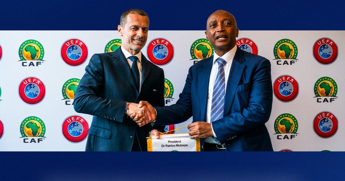 CAF and UEFA confirm an MoU aimed at strengthening collaboration