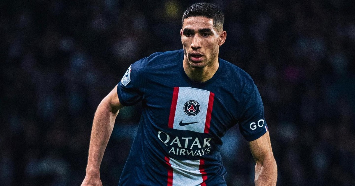 Moroccan international Achraf Hakimi helps PSG retain Champions League title