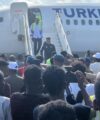 Referee Omar Artan received a warm welcome upon his return to Mogadishu