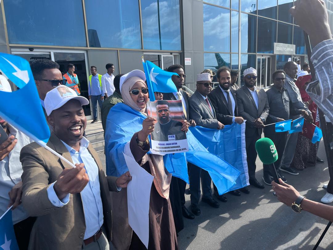 Omar Artan, who was set to be the first Somali to referee at the World Cup finals, has been dropped from the list of officials after he was denied entry to the United States.
