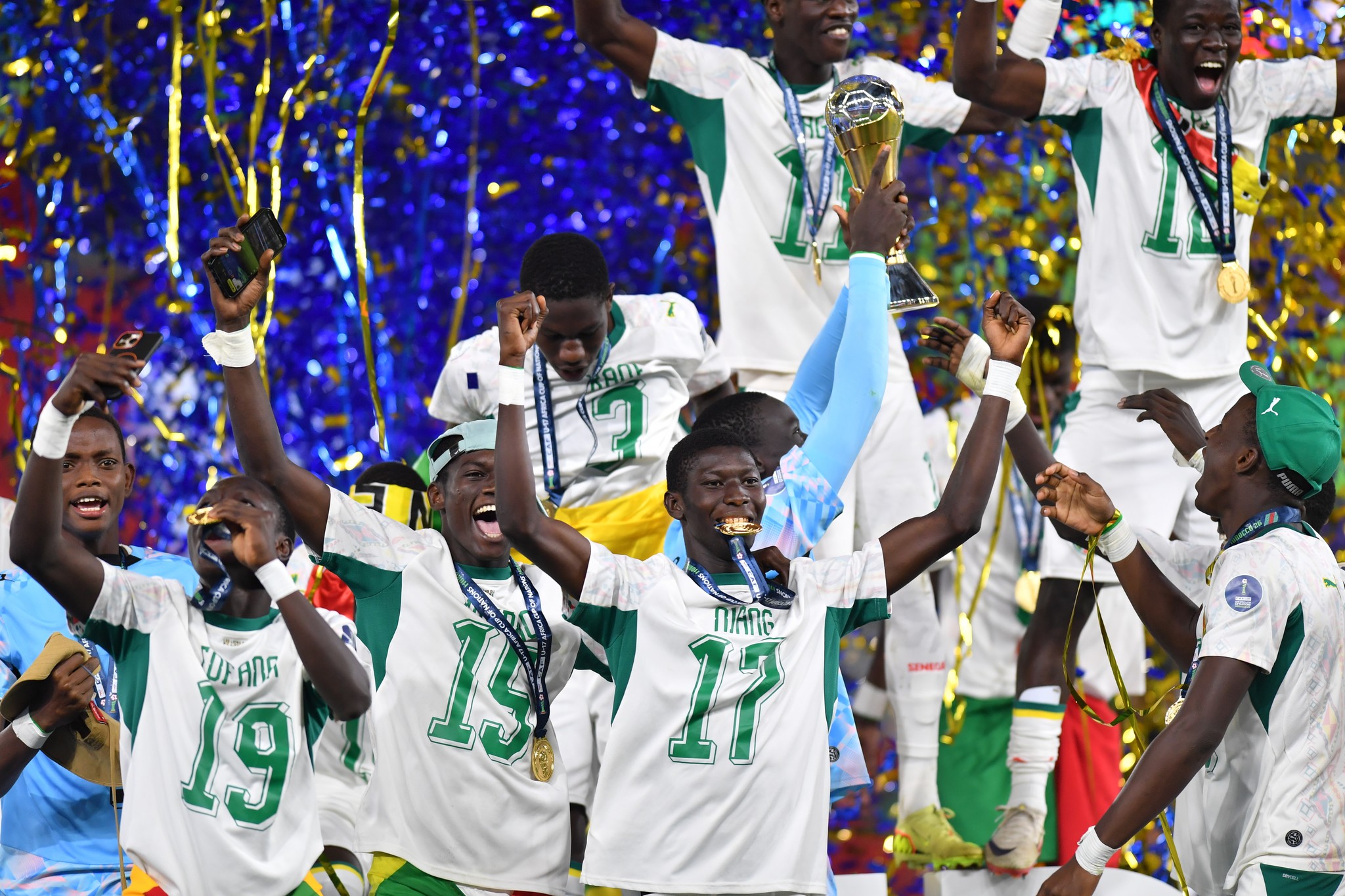 Senegal crowned CAF U-17 AFCON champions after defeating Tanzania
