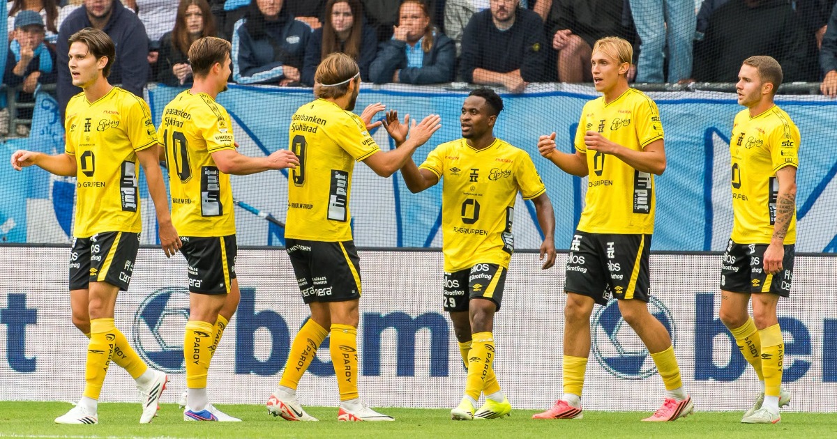 Momoh Kamara scores first IF Elfsborg goal in Allsvenskan Round 14 win over Malmö.