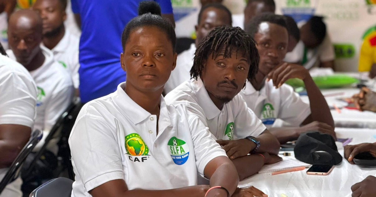 SLFA Wraps Up CAF License D Coaching Course for Coaches